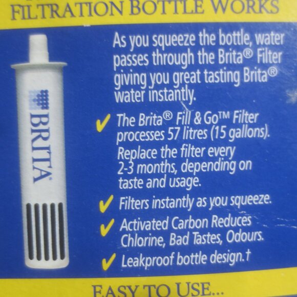 Brand New Brita Fill and Go Water Bottle. - Picture 4 of 9